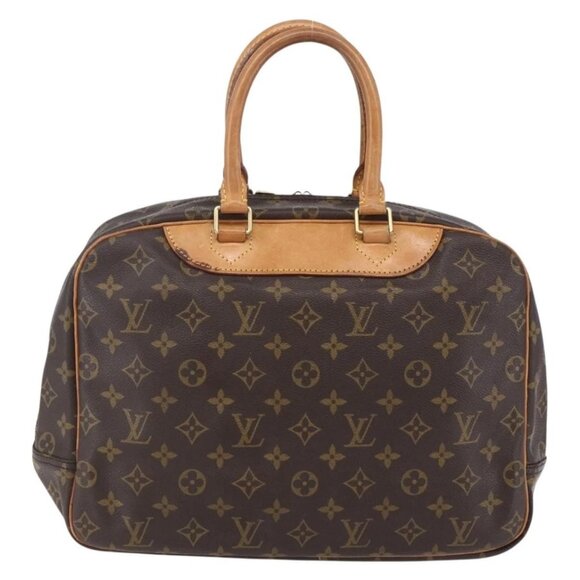 LOUIS VUITTON Monogram Deauville Hand Bag M47270 LV Auth 154796 - Picture 4 of 15